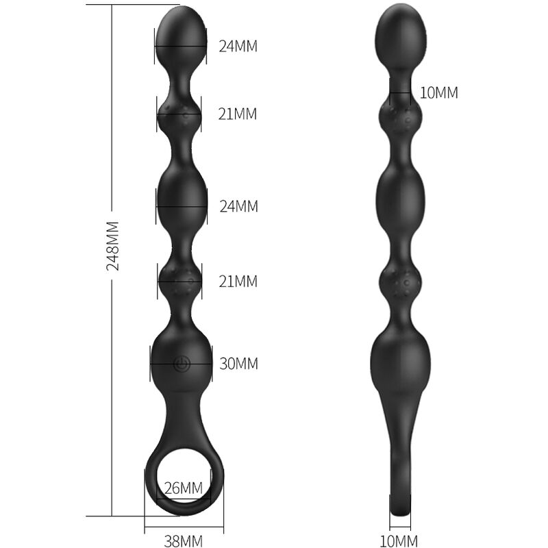 PRETTY LOVE - VAN ANAL BALLS 10 VIBRAÕES SILICONE RECARREGVEL - Image 7