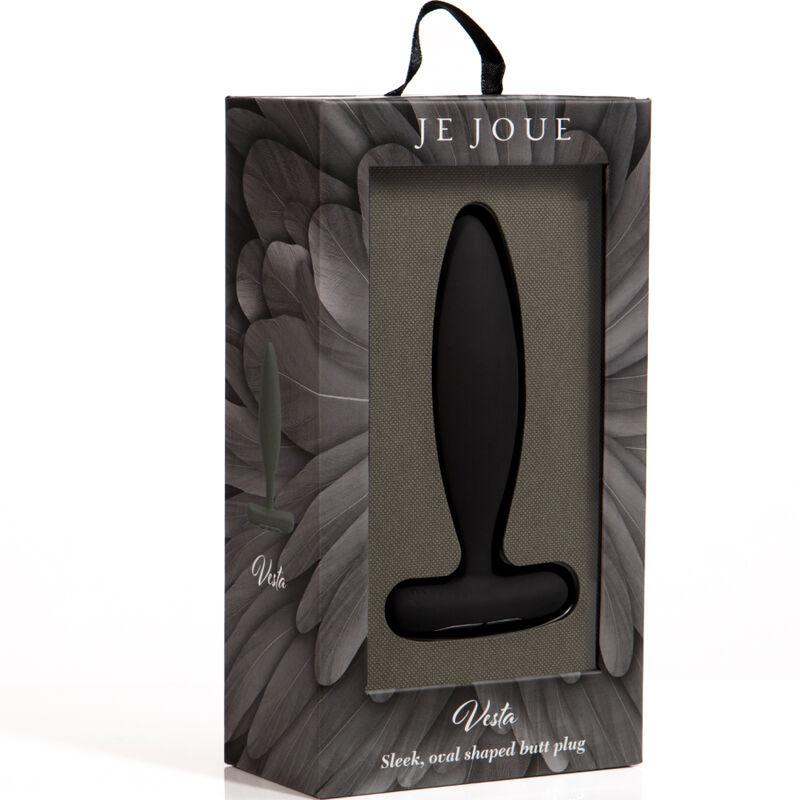 JE JOUE - VESTA PLUG ANAL VIBRADOR NEGRO - Imagen 4