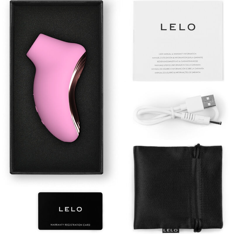 LELO - MASSEUR DE CLITORIS SONIQUE DE VOYAGE SONA 2 ROSE – Image 6