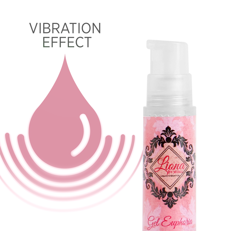 LIONA BY MOMA - VIBRATORE LIQUIDO EUPHORIA GEL 6 ML - immagine 3