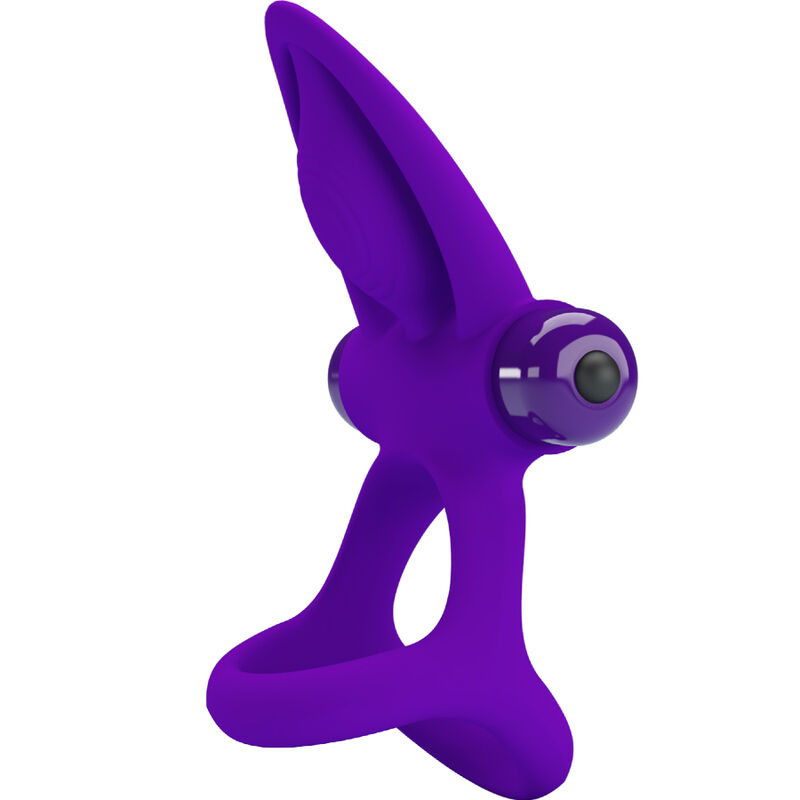 PRETTY LOVE - ANNEAU VIBRATEUR 10 VIBRATIONS SILICONE VIOLETTE – Image 8