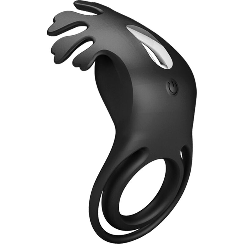 PRETTY LOVE - ANNEAU VIBRATEUR RUBEN 7 VIBRATIONS SILICONE NOIR – Image 5