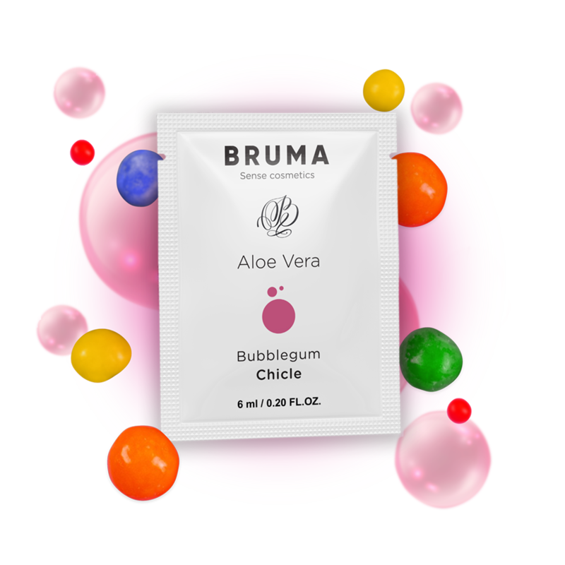 BRUMA - ALOE VERA GLEITGEL BUBBLEGUM GESCHMACK 6 ML – Bild 4
