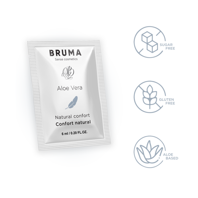 BRUMA - ALOE VERA GLEITGEL NATÜRLICHER KOMFORT 6 ML – Bild 4