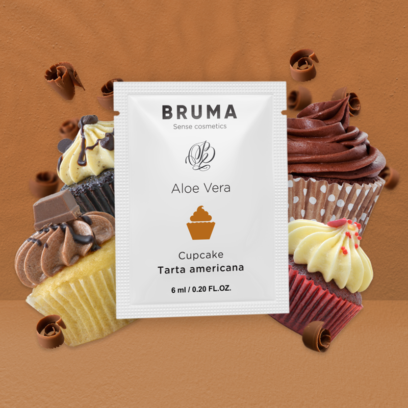 BRUMA - GEL GLISSANT À L''ALOE VERA SAVEUR CUPCAKE 6 ML – Image 2