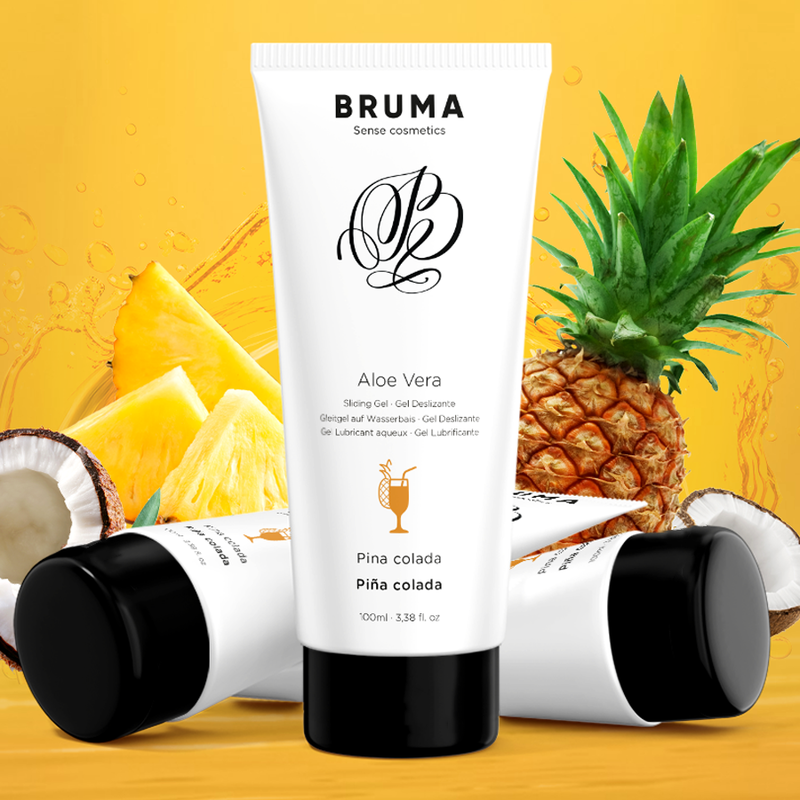 BRUMA - ALOE VERA GLEITGEL PINA COLADA GESCHMACK 100 ML – Bild 6