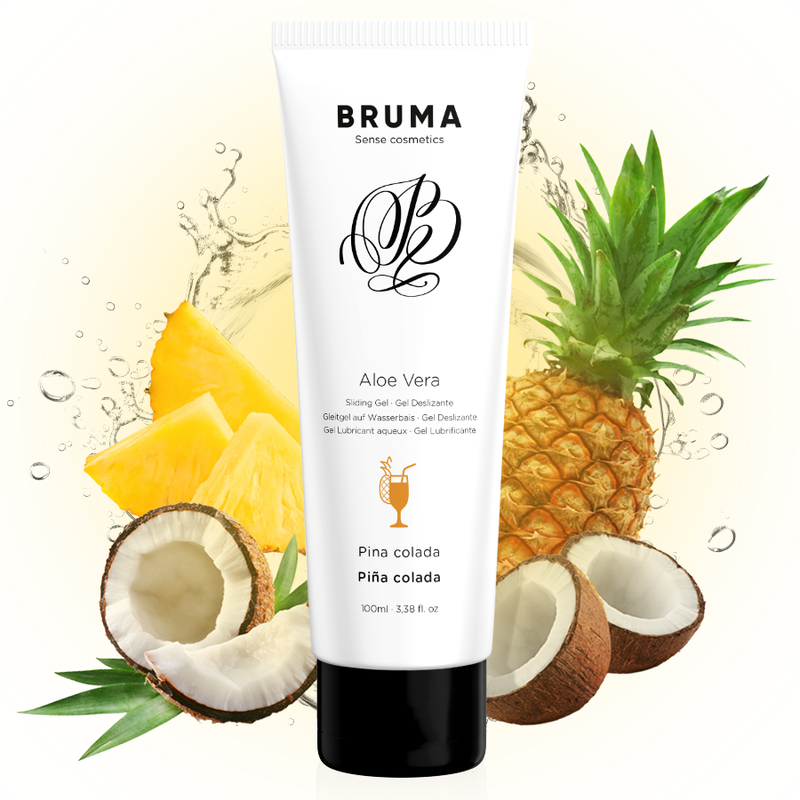 BRUMA - ALOE VERA GLEITGEL PINA COLADA GESCHMACK 100 ML – Bild 3