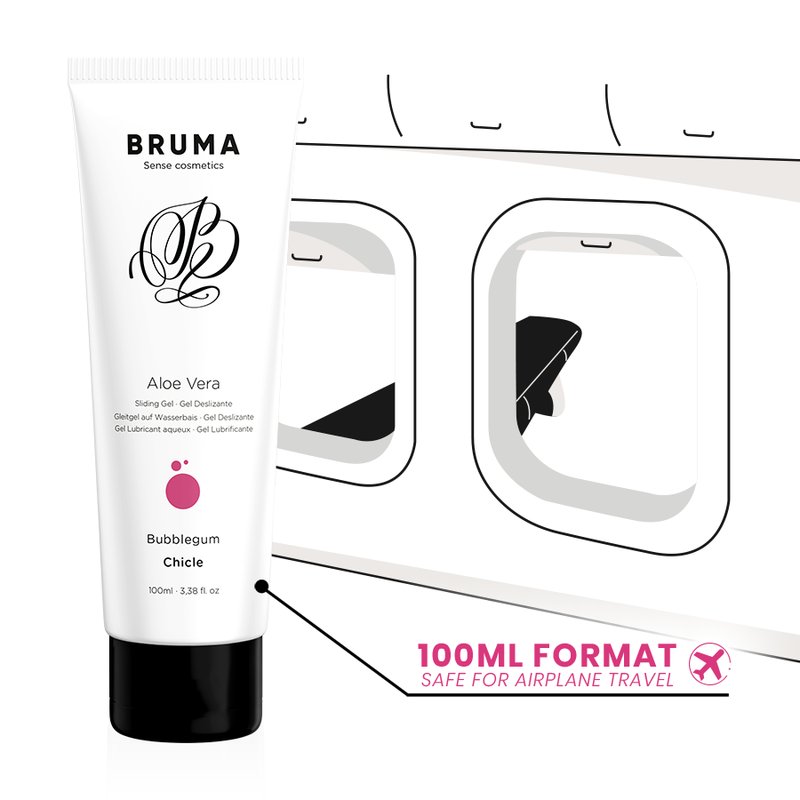 BRUMA - GEL SCORREVOLE ALOE VERA GUSTO BUBBLEGUM 100 ML - immagine 5
