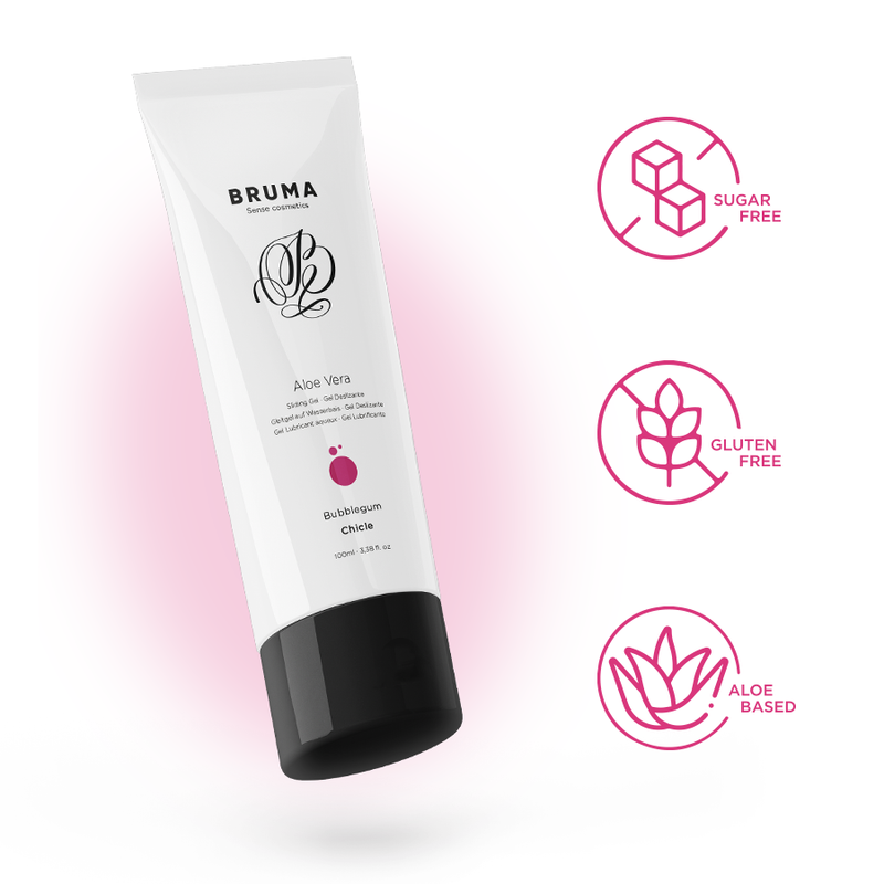BRUMA - GEL SCORREVOLE ALOE VERA GUSTO BUBBLEGUM 100 ML - immagine 4