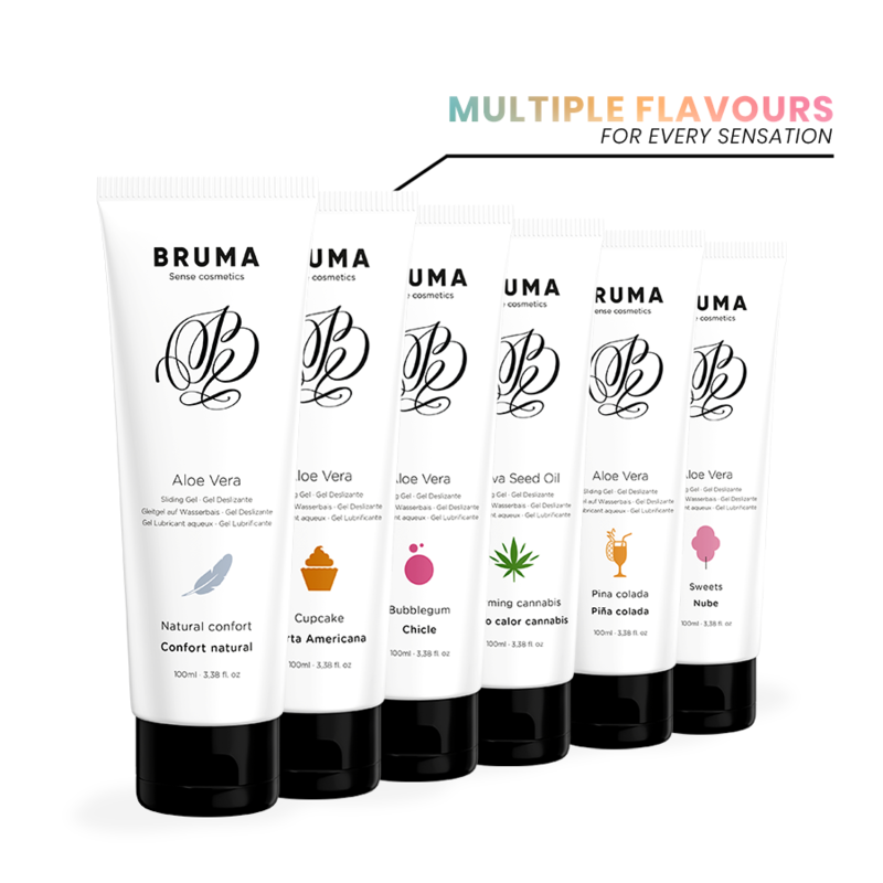 BRUMA - ALOE VERA GLEITGEL PINA COLADA GESCHMACK 100 ML – Bild 7