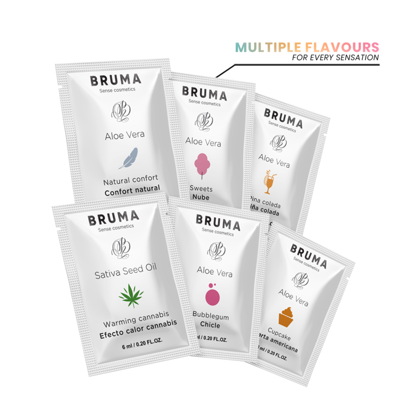 BRUMA - GEL GLISSANT À L''ALOE VERA SAVEUR CUPCAKE 6 ML – Image 6