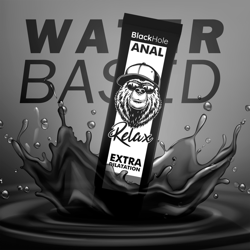 BLACK HOLE - GEL BASE AGUA DILATACIÓN ANAL 250 ML - Imagen 5