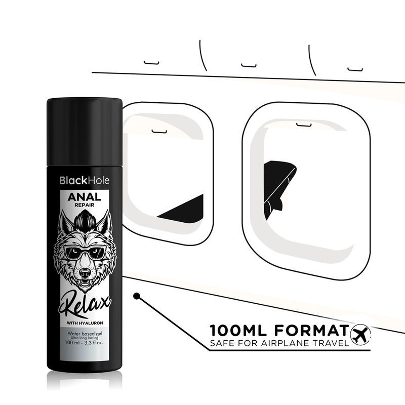 BLACK HOLE - ANAL REPAIR WASSERBASIERTE ENTSPANNUNG MIT HYALURON 100 ML – Bild 7