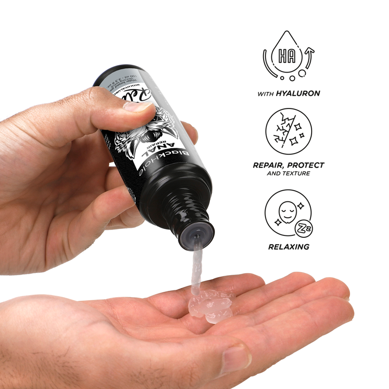 BLACK HOLE - ANAL REPAIR WASSERBASIERTE ENTSPANNUNG MIT HYALURON 100 ML – Bild 3