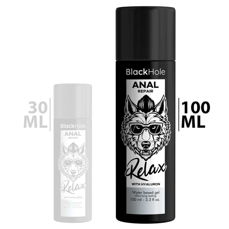 BLACK HOLE - ANAL REPAIR WASSERBASIERTE ENTSPANNUNG MIT HYALURON 100 ML – Bild 2
