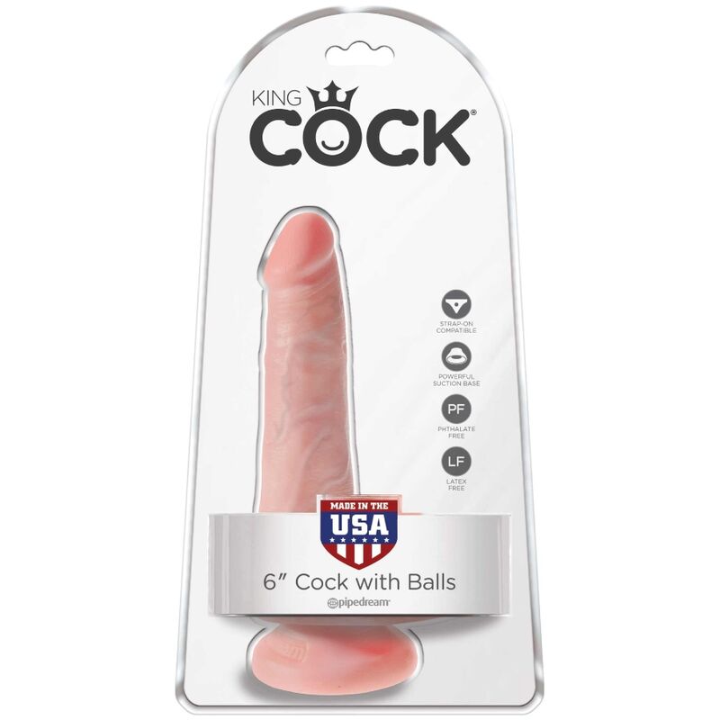 KING COCK - PÉNIS RÉALISTE AVEC BOULES 13.5 CM LÉGÈRES – Image 2