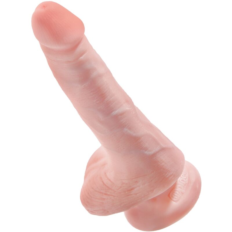 KING COCK - PÉNIS RÉALISTE AVEC BOULES 13.5 CM LÉGÈRES – Image 4