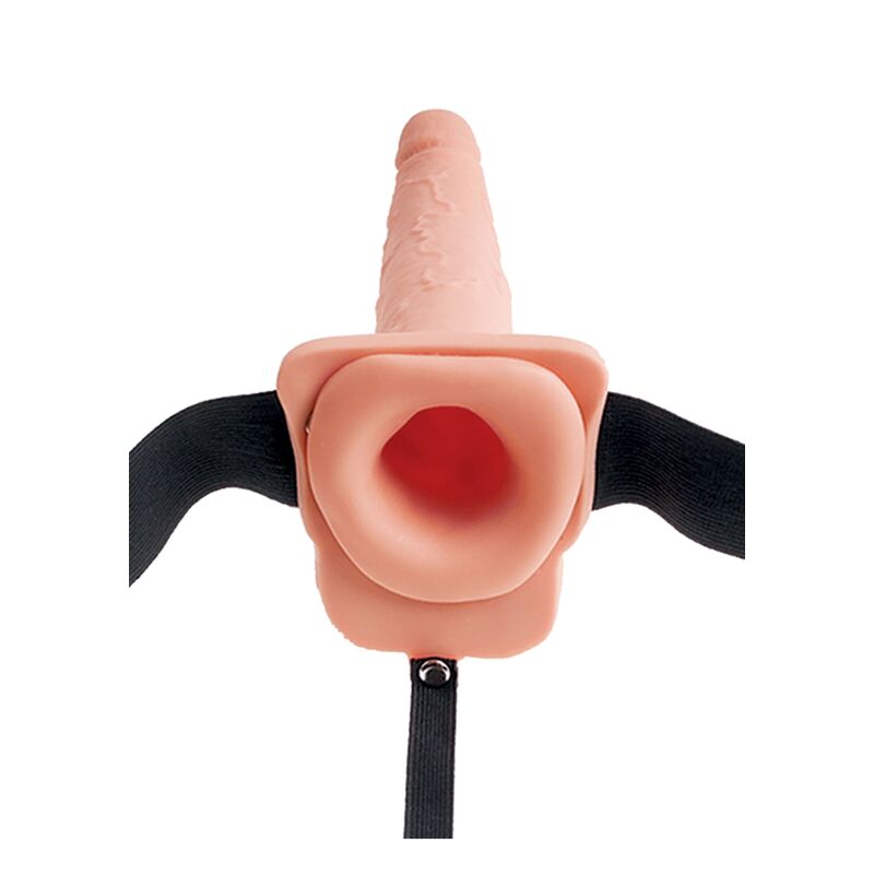 FETISH FANTASY SERIES - HARNAIS RÉGLABLE PÉNIS RÉALISTE AVEC BALLES ÉJACULANTES 19 CM – Image 4
