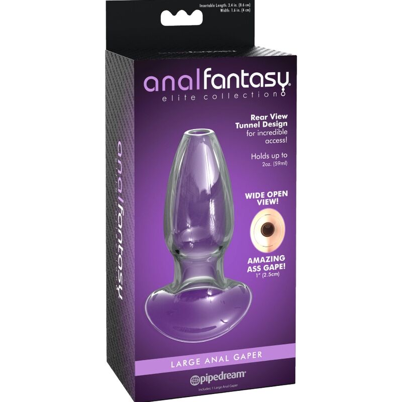 ANAL FANTASY ELITE COLLECTION - DILATATEUR EN CRISTAL ANAL GAPER TAILLE M – Image 2