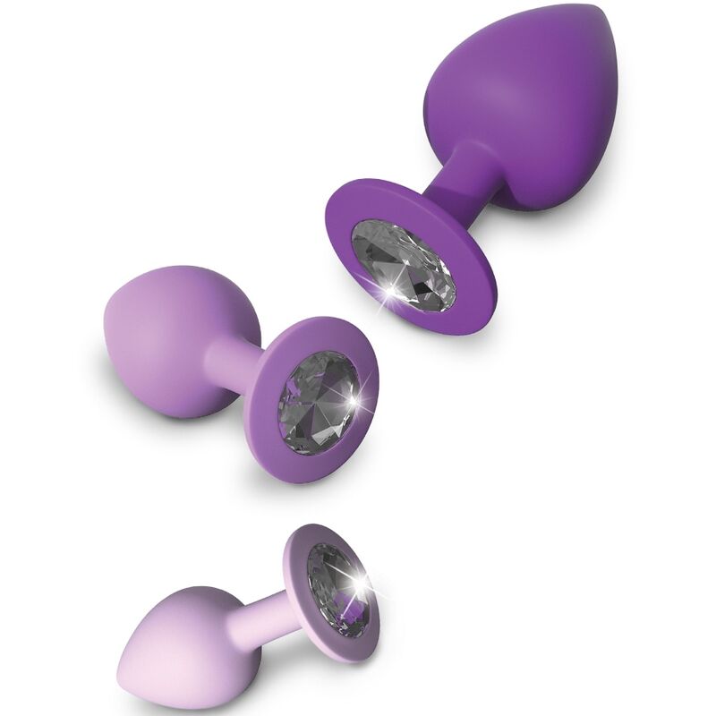 FANTASY FOR HER - CONJUNTO DE PLUG ANAL VIOLETA - Image 3