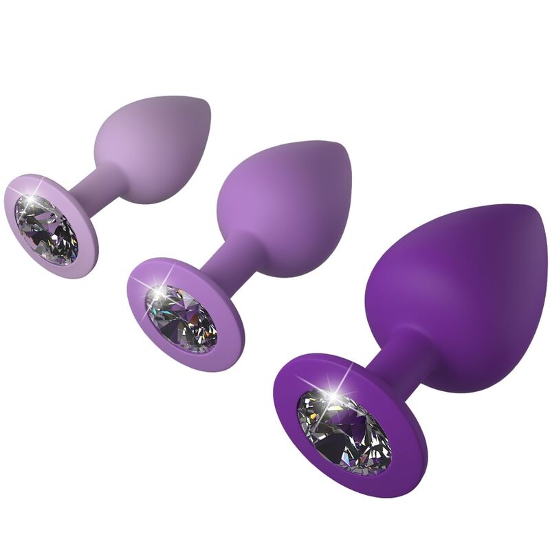 FANTASY FOR HER - CONJUNTO DE PLUG ANAL VIOLETA - Image 2