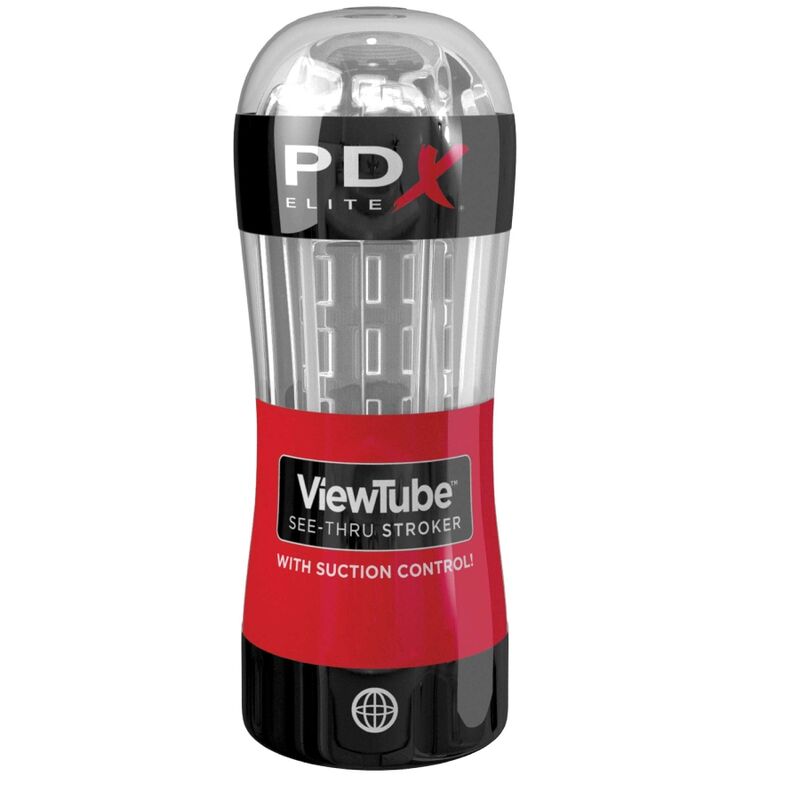 PDX ELITE - STROKER MASTURBADOR VIEWTUBE CONTROLE SUCÇÃO CLARA - Image 2