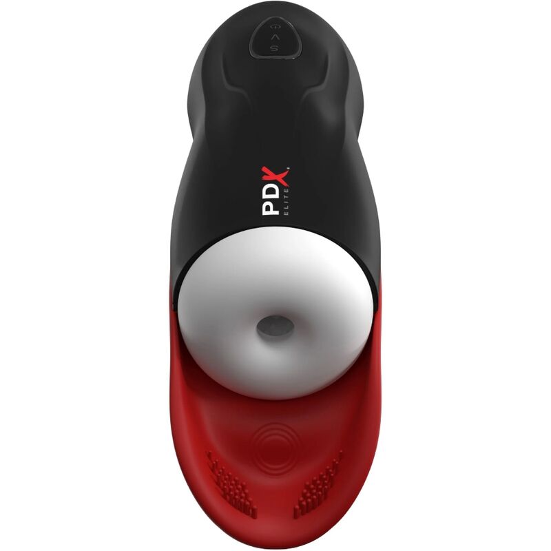 PDX ELITE - MASTURBADOR STROKER FAP-O-MATIC PRO CON BASE PARA TESTÍCULOS - Imagen 3