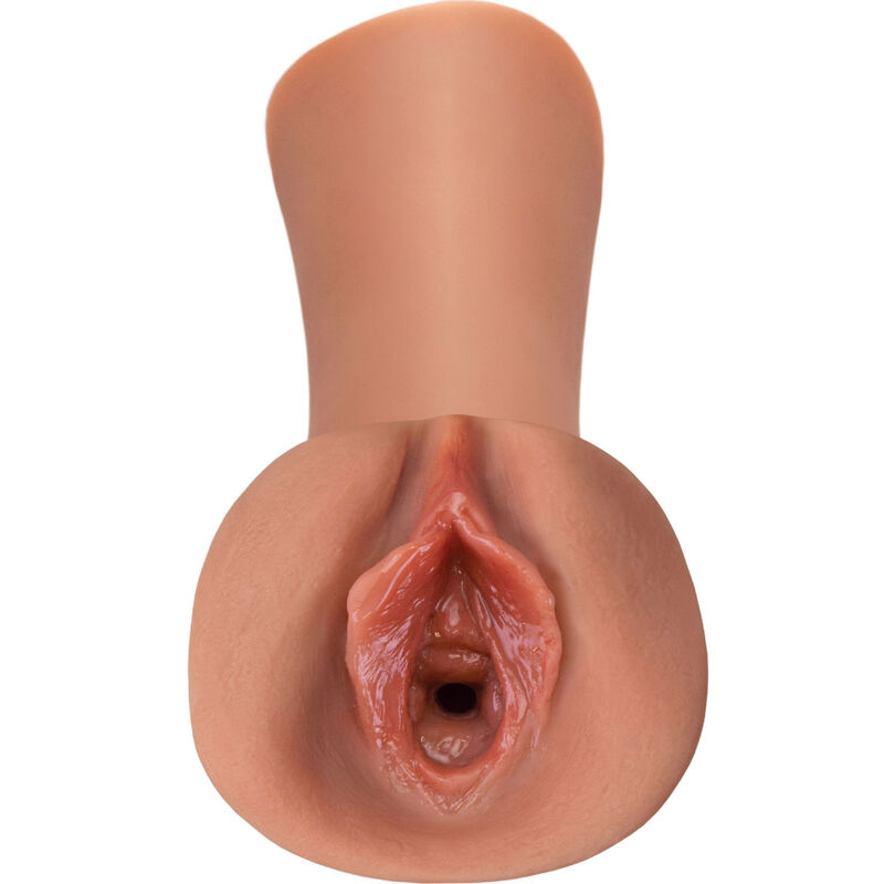 FETISH FANTASY EXTREME - MASTURBADOR MASCULINO SILICONA JUICY SNATCH CARAMELO - Imagen 3