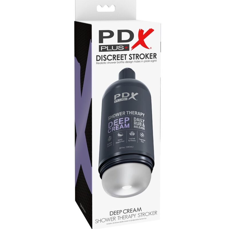 PDX PLUS - STROKER MASTURBATOR DISCREET DEEP CREAM SHAMPOO DESIGN DE GARRAFA - Image 5