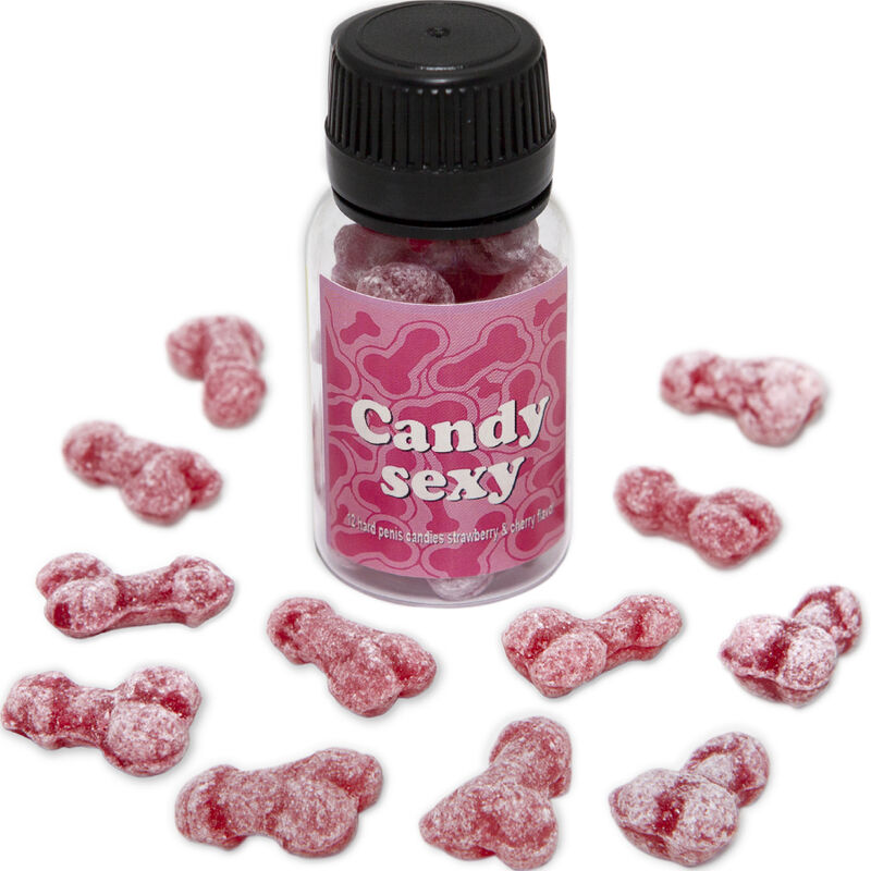 DIABLO PICANTE - CANDY SEXY GLAS MIT 12 GUMMIBRCHEN MIT ERDBEER-KIRSCH-GESCHMACK – Bild 2