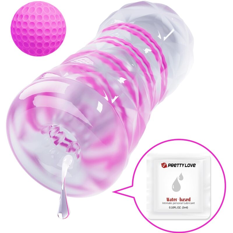 PRETTY LOVE - FANTASY MNNLICHER MASTURBATOR MIT INNENSPIRALE UND TRANSPARENTEN BLLEN – Bild 2