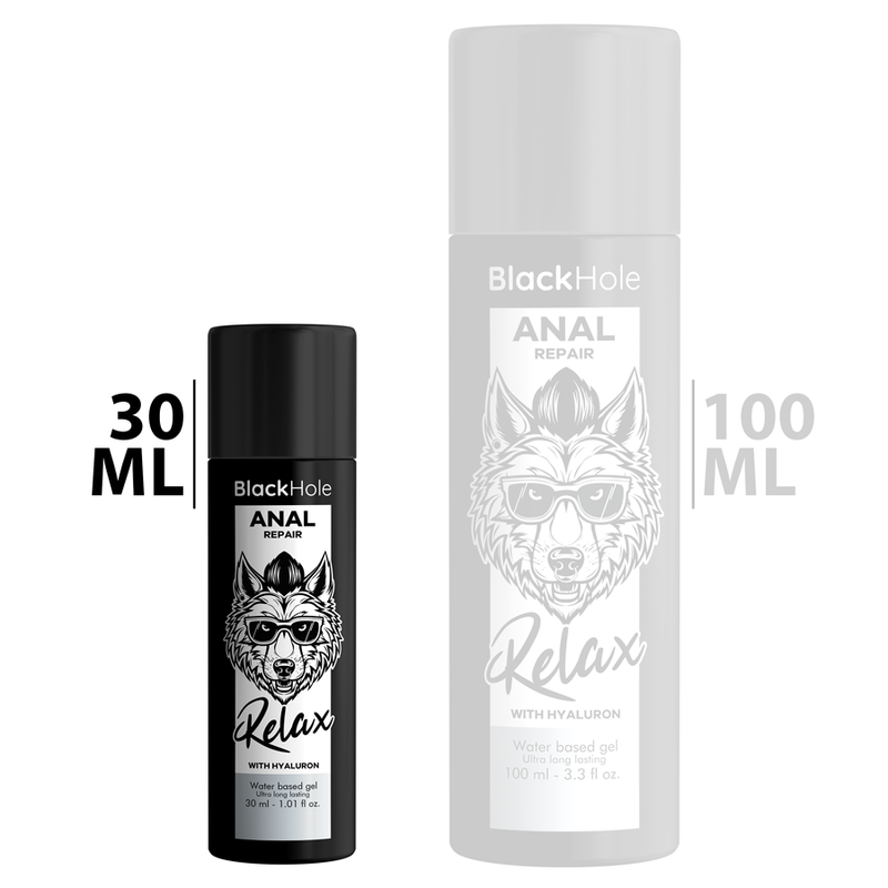 BLACK HOLE - ANAL REPAIR WASSERBASIERTE ENTSPANNUNG MIT HYALURON 30 ML – Bild 2