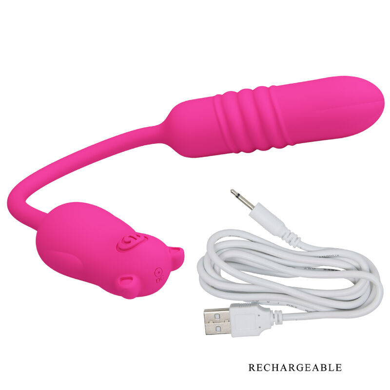 PRETTY LOVE - NOBIKUMA ROSA SILIKON-VIBRIERBULLET – Bild 7