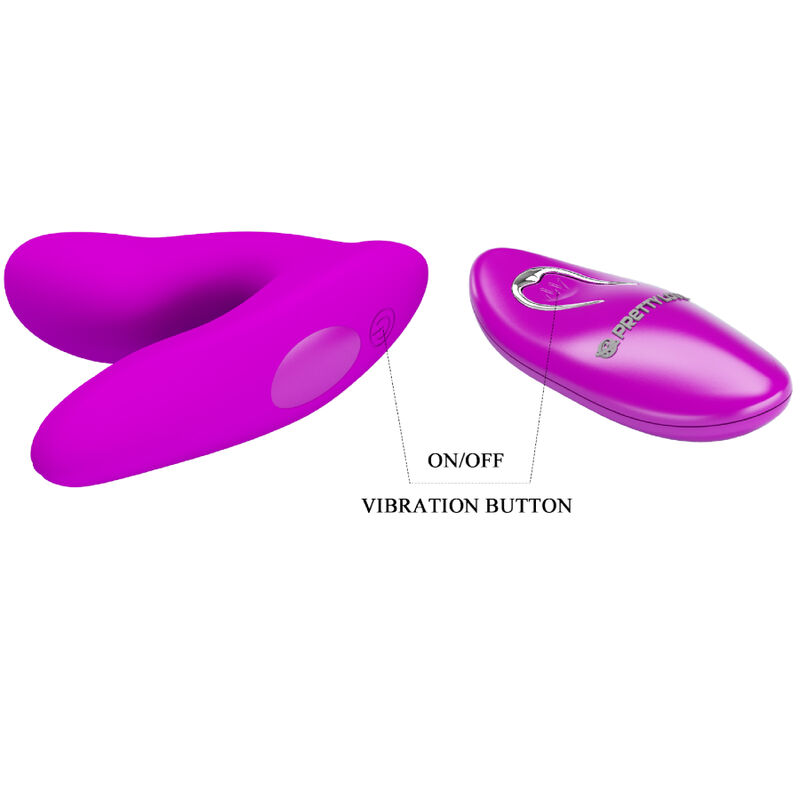 PRETTY LOVE - MASSEUR DE CLITORIS MELVIN AVEC TÉLÉCOMMANDE – Image 3