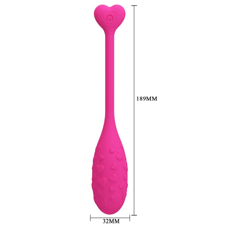 PRETTY LOVE - OEUF VIBRANT ROSE FISHER CONTRÔLÉ PAR APPLICATION – Image 4