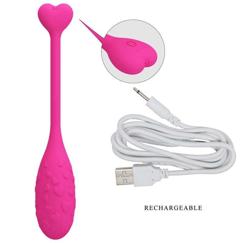 PRETTY LOVE - OEUF VIBRANT ROSE FISHER CONTRÔLÉ PAR APPLICATION – Image 5