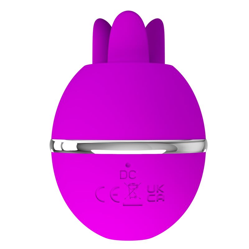 PRETTY LOVE - VIBRATEUR ROND EN SILICONE GEMINI BALL VIOLET – Image 7