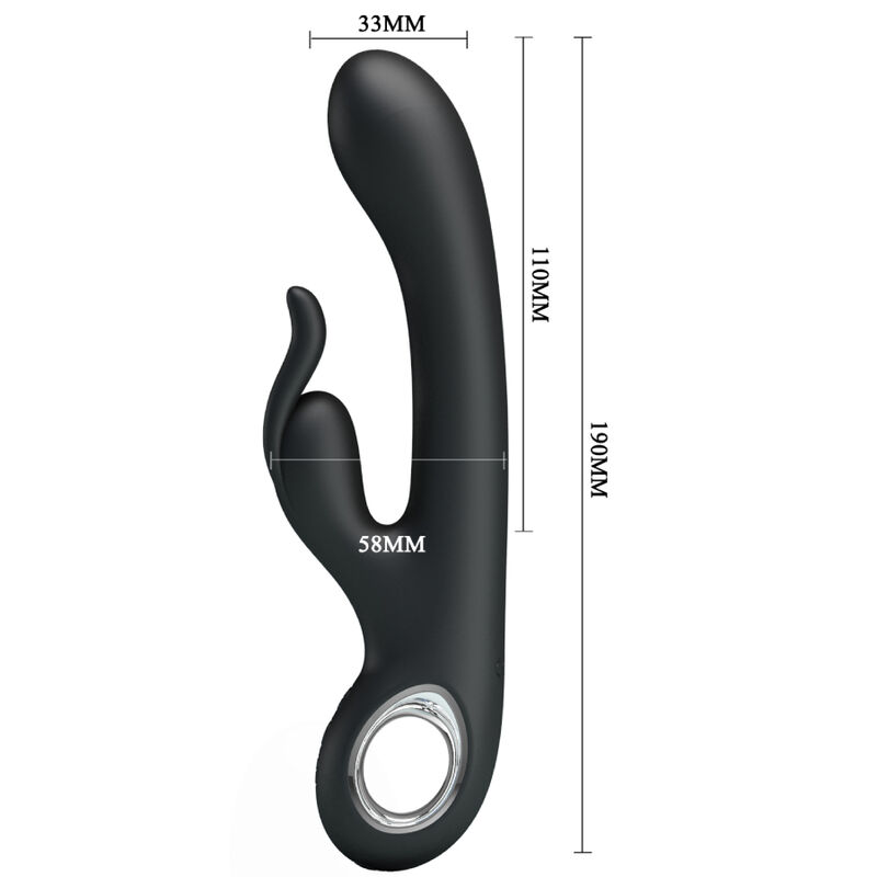 PRETTY LOVE - VIBRATEUR CARINA CLITORIS ET STIMULATEUR POINT G – Image 4