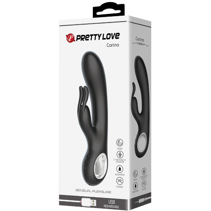 PRETTY LOVE - VIBRATEUR CARINA CLITORIS ET STIMULATEUR POINT G – Image 8