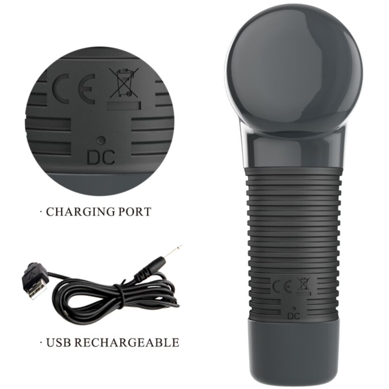 PRETTY LOVE - WIEDERAUFLADBARES MASSAGER 7 FUNKTIONEN 5 GESCHWINDIGKEITEN – Bild 8