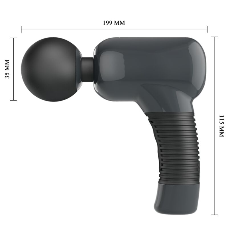 PRETTY LOVE - WIEDERAUFLADBARES MASSAGER 7 FUNKTIONEN 5 GESCHWINDIGKEITEN – Bild 7
