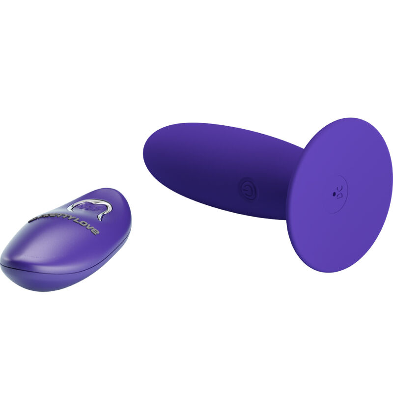 PRETTY LOVE - YOUTH PLUG ANAL VIBRADOR CONTROL REMOTO VIOLETA - Imagen 5