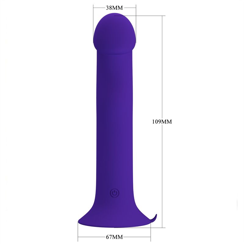 PRETTY LOVE - MURRAY YOUTH DILDO VIBRADOR & RECARGABLE VIOLETA - Imagen 5