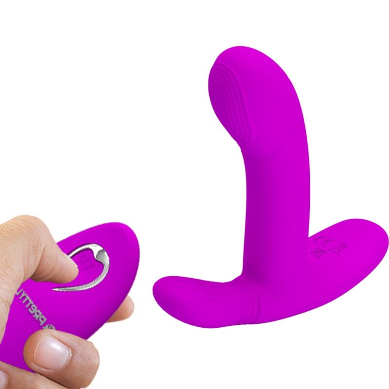 PRETTY LOVE - GERI MASAJEADOR CLITORIS CONTROL REMOTO ROSA - Imagen 6