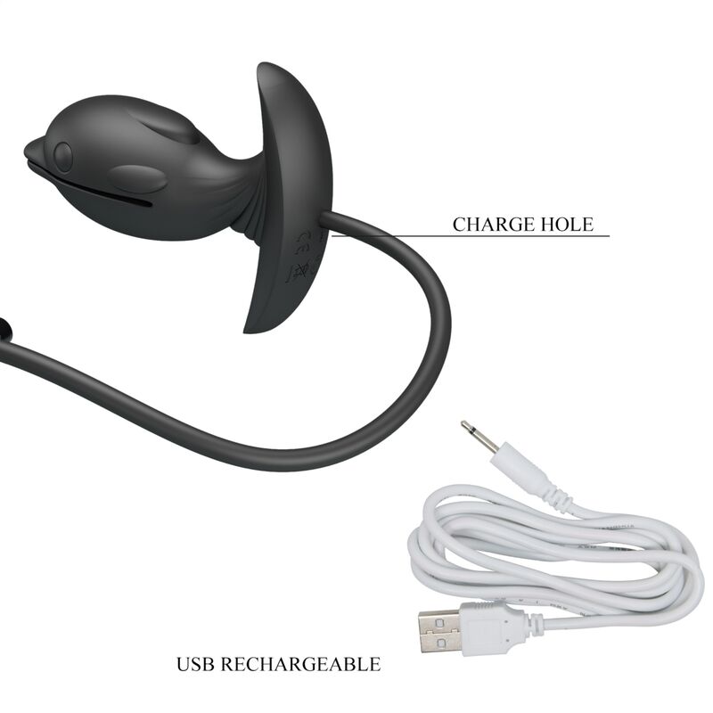 PRETTY LOVE - PLUG ANAL DELFIN GONFLABLE & RECHARGEABLE – Image 9