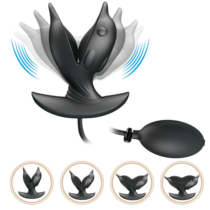 PRETTY LOVE - PLUG ANAL DELFIN GONFLABLE & RECHARGEABLE – Image 3