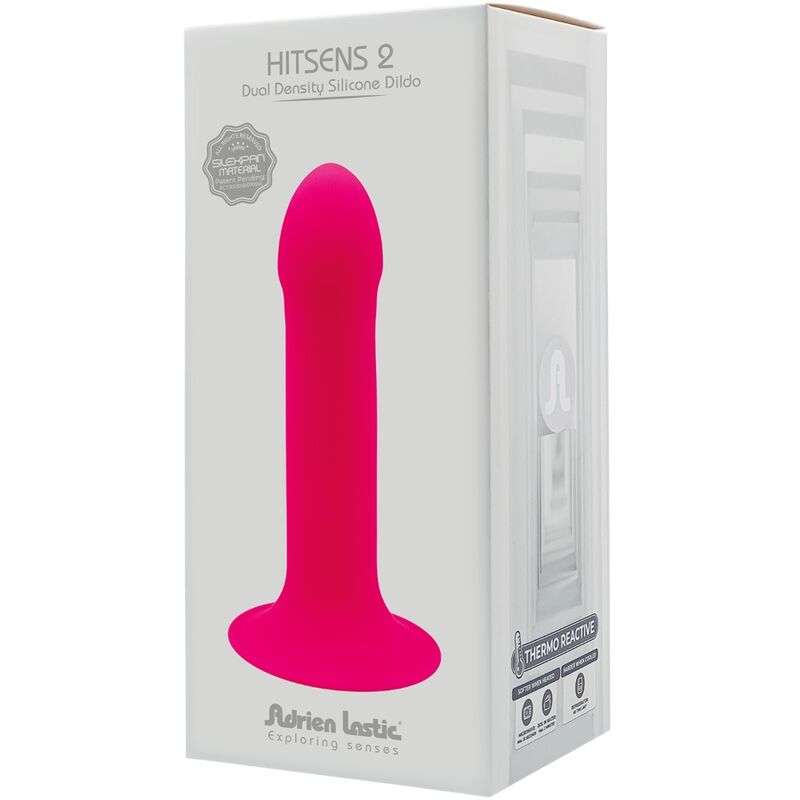 ADRIEN LASTIC - HITSENS 2 DILDO SILICONA ROSA - Imagen 2