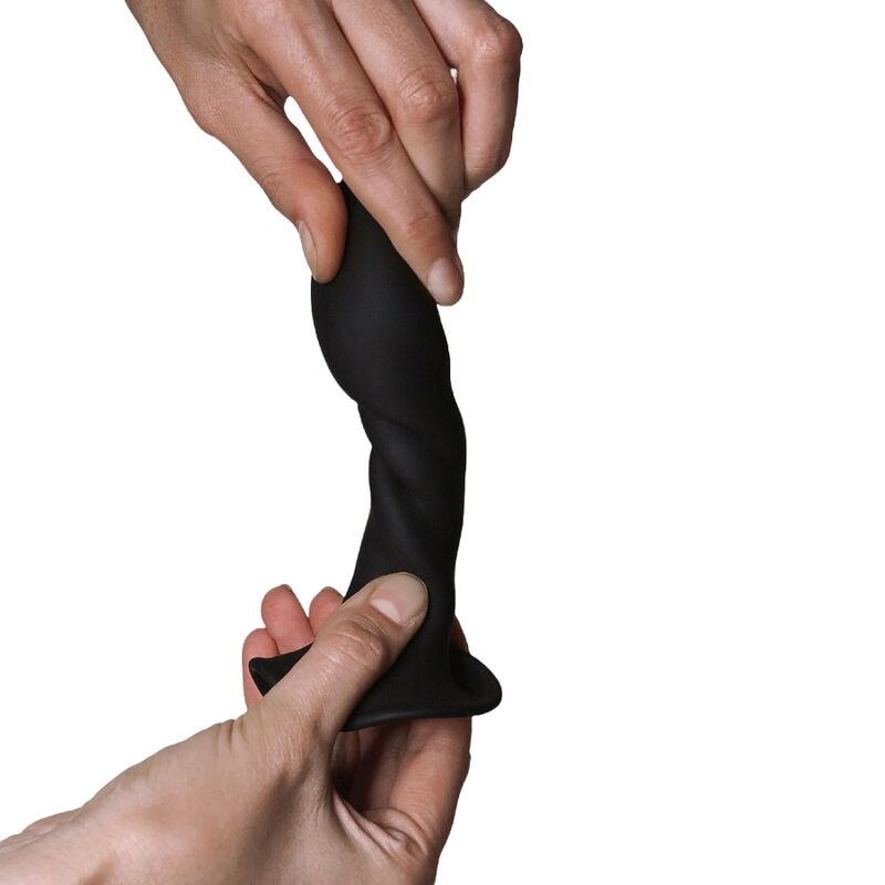 ADRIEN LASTIC - HITSENS 5 DILDO IN SILICONE NERO - immagine 3