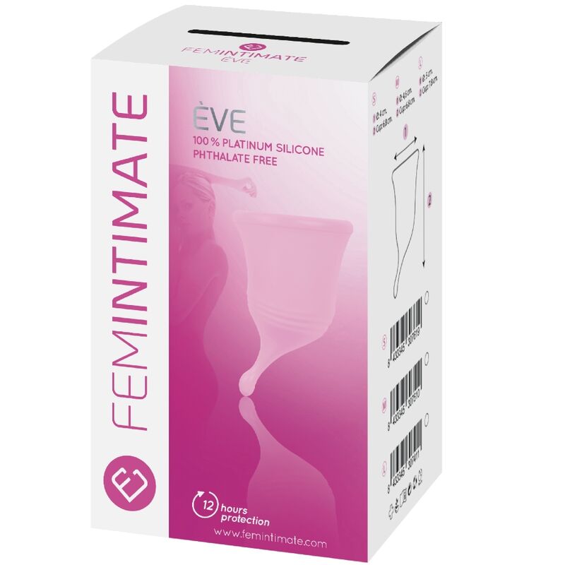 FEMINTIMATE - EVE NEUE SILIKON-MENSTRUATIONSTASCHE - GRÖSSE S – Bild 2