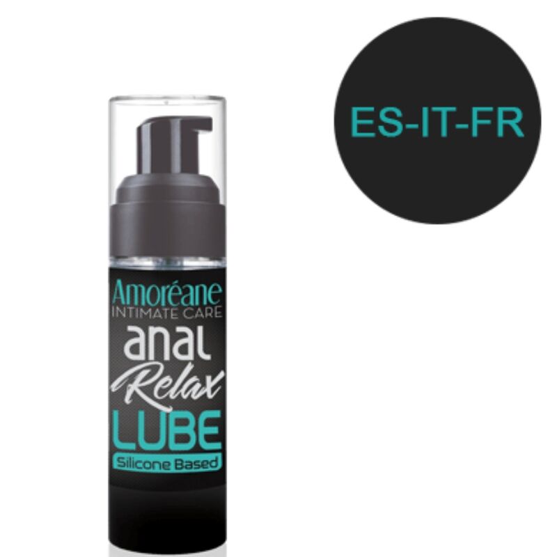 AMOREANE - LUBRIFICANTE ANALE A BASE SILICONE 30 ML ES/IT/FR - immagine 2